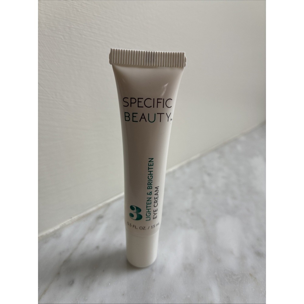 Specific Beauty Dermatologist Developed Lighten & Brighten Eye Cream 3.